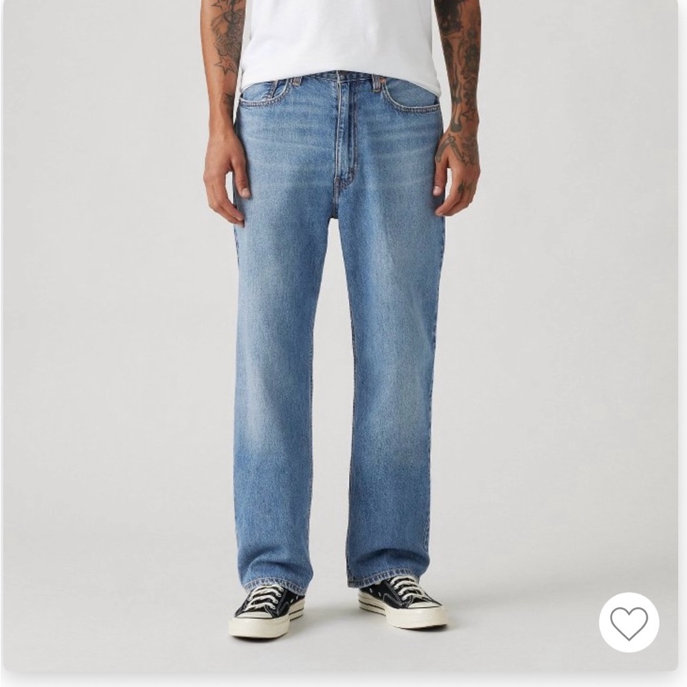 Levi's® Men's 565™ Loose Straight Fit
Jeans - Blue Denim 32x30: Heavyweight